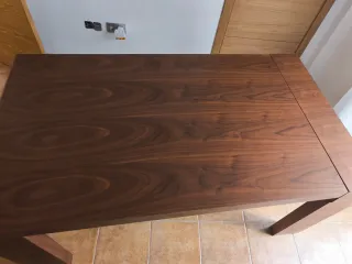 Mesa de comedor extensible madera