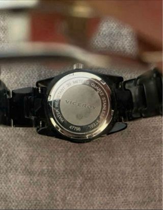 Reloj Viceroy Negro con Brillantes