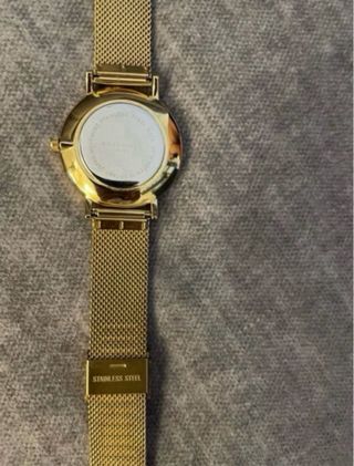 Reloj Rosefield Dorado Malla Metálica