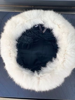 Gorro Ruso Blanco con Estrella Roja