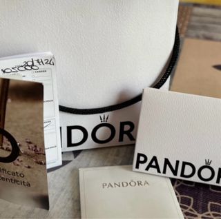 Charm Pandora Blu Scintillante Argento