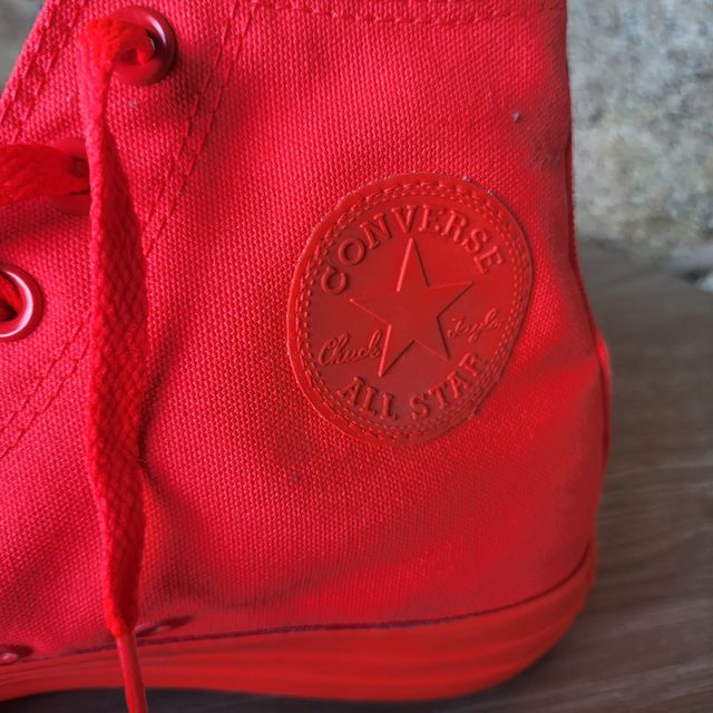 Zapatillas Converse Altas Rojas