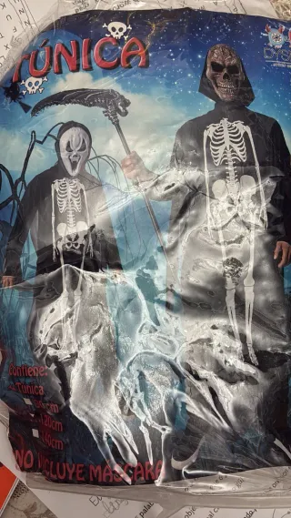 Disfraz Halloween Túnica Esqueleto