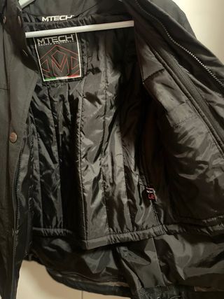 Giacca Moto Invernale Mtech Nera