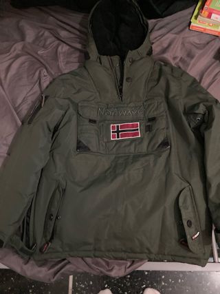 Giacca invernale Geographical Norway verde