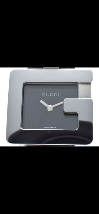 Orologio Gucci G nero e argento usato