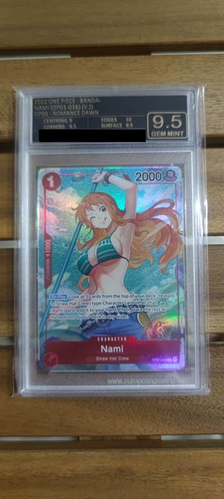 Nami OP01-016 (V.2) 9.5 Gem Mint