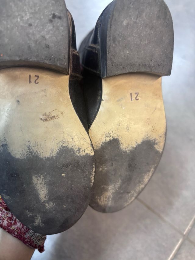 Botas camperas niña talla 21