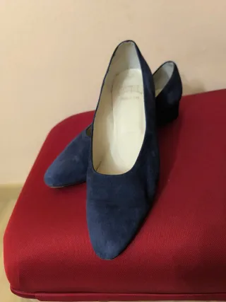 Bailarinas Camper Azul Marino