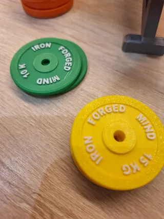 Miniatura dead lift / peso muerto
