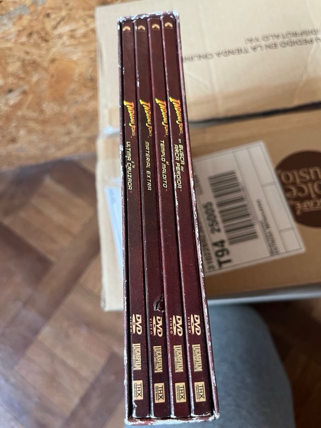 DVD Indiana Jones: La Trilogía