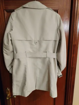Gabardina Jus de pom Beige Talla L