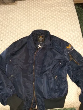 Bomber Alpha Industries Blu