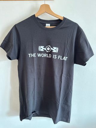 T-shirt BMW The World Is Flat