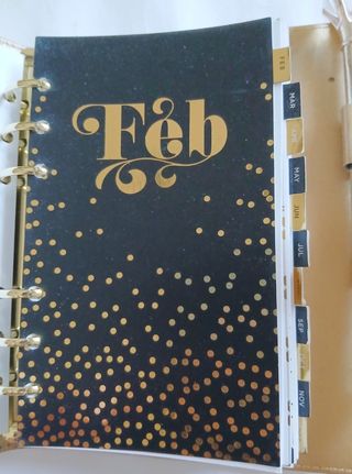 Agenda Planner Oro
