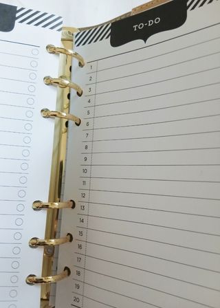 Agenda Planner Oro