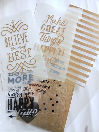 Agenda Planner Oro