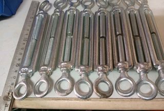 TENDITORI ZINCATI 2 OCCHI LUNGHEZZA 200 MM