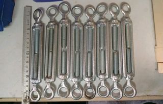 TENDITORI ZINCATI 2 OCCHI LUNGHEZZA 200 MM