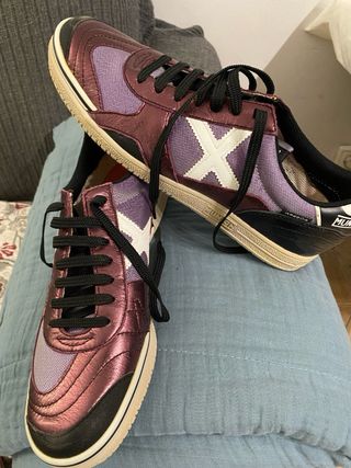 Zapatillas Fútbol Sala Munich Gresca IN Morado