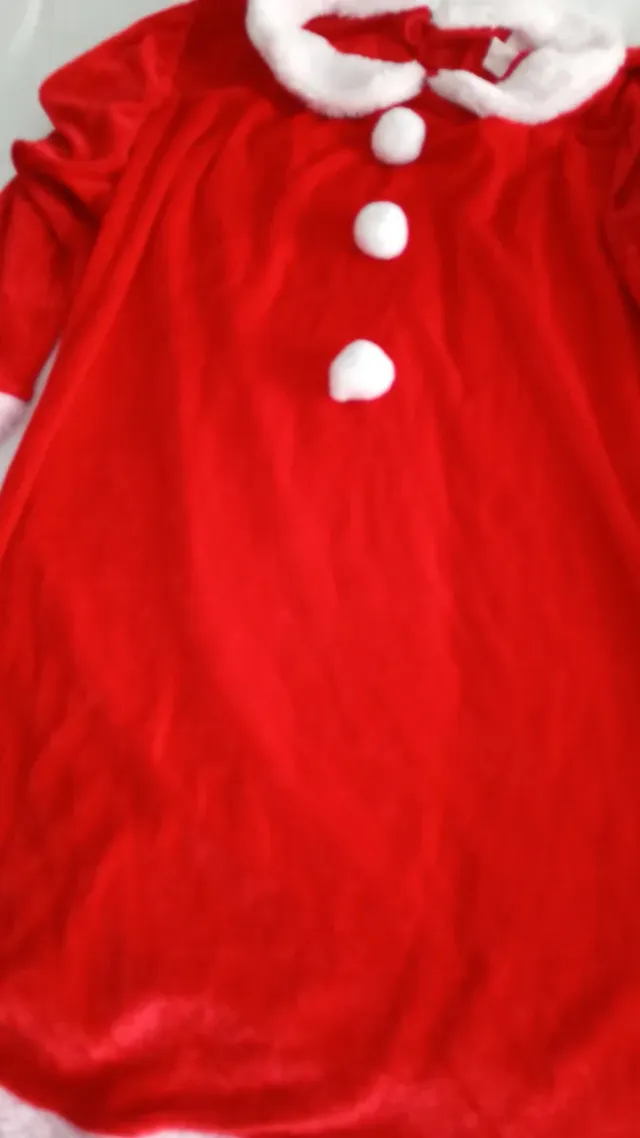 Disfraz Mamá Noel Niña Talla 8