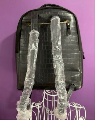 Mochila Parfois Negra Grande Nueva