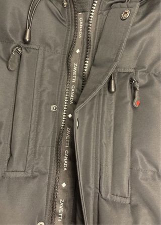 Chaqueta Zavetti Canada Negra