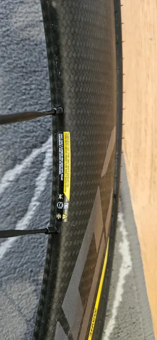 Ruedas Mavic Comete 62mm Carbono - lenticular Idec