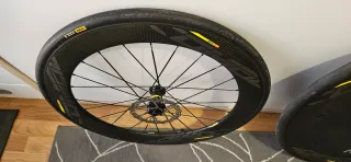 Ruedas Mavic Comete 62mm Carbono - lenticular Idec