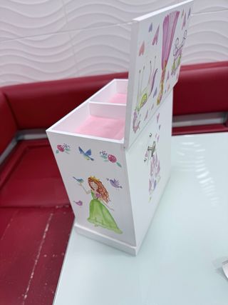 Cofre Joyero Musical Princesa Castillo