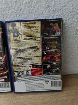 Lote 2 juegos PS2: Tekken 5 y Rocky Legends