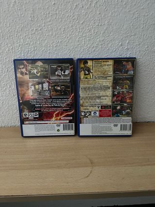Lote 2 juegos PS2: Tekken 5 y Rocky Legends