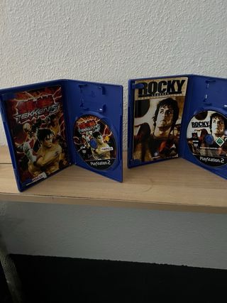 Lote 2 juegos PS2: Tekken 5 y Rocky Legends