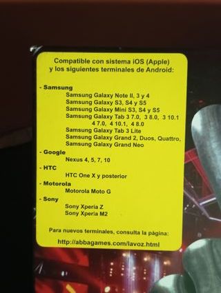 Juego de Mesa La Voz Interactivo Familiar 2015