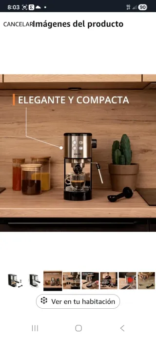 Cafetera Krups Virtuoso Essential