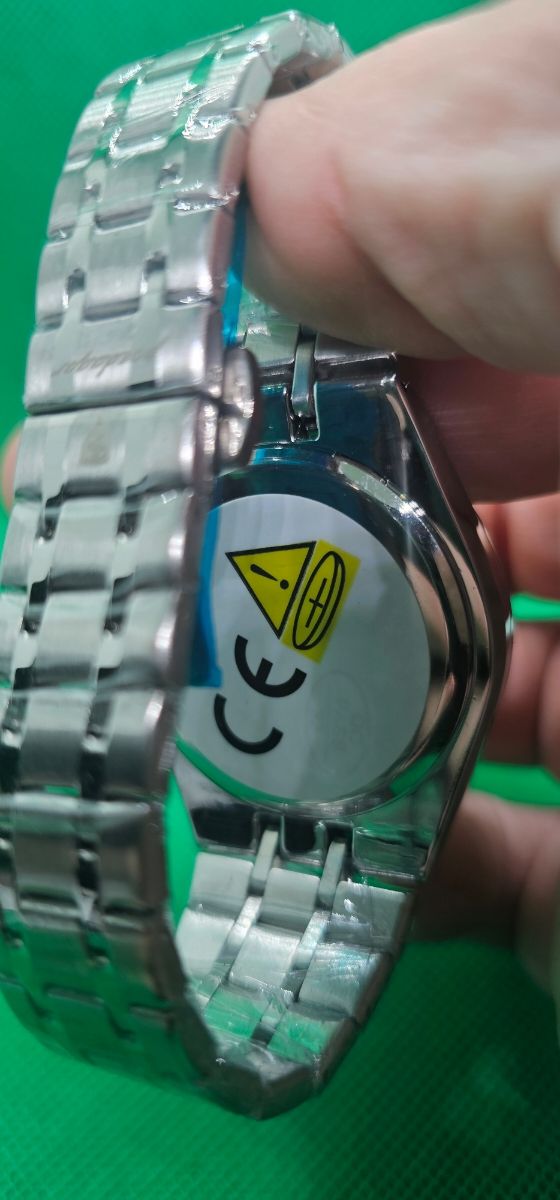 Orologio Poedagar Royal Quarzo Nero Argento