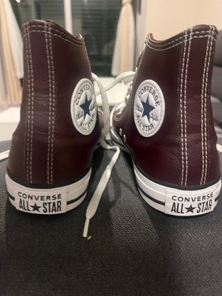 Converse Piel Granate Talla 38