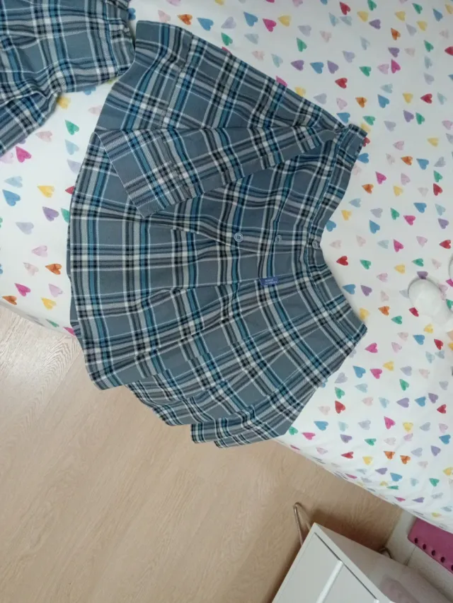 Falda uniforme colegio huerta de la cruz.