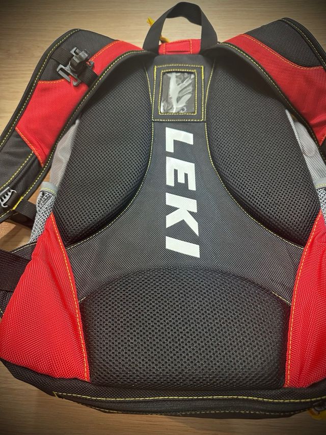 Zaino Leki Racing con coprizaino