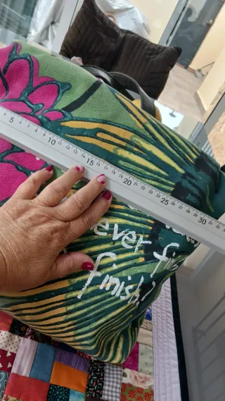 Bolso Desigual floral verde multicolor