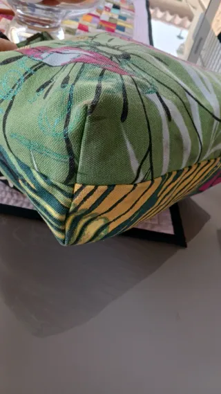 Bolso Desigual floral verde multicolor