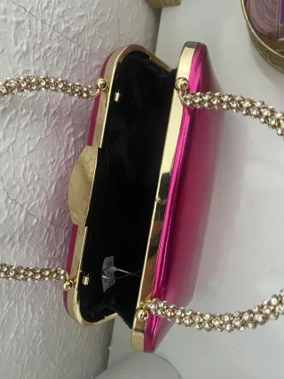 Bolso de fiesta mujer con pedrería