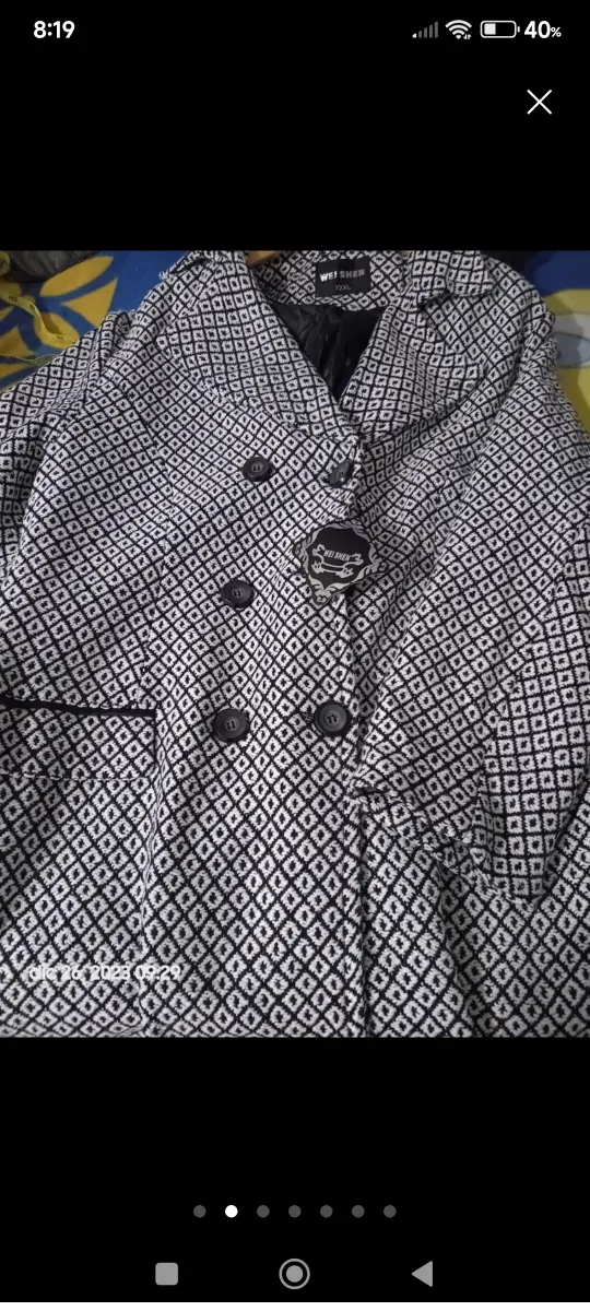 Abrigo largo WEI SHEN talla 4XL