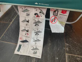 Camilla de camping plegable