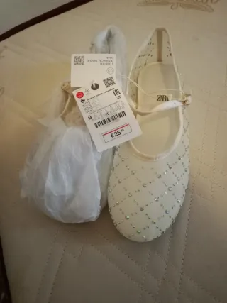 Zapatos Zara Brillantes Talla 34
