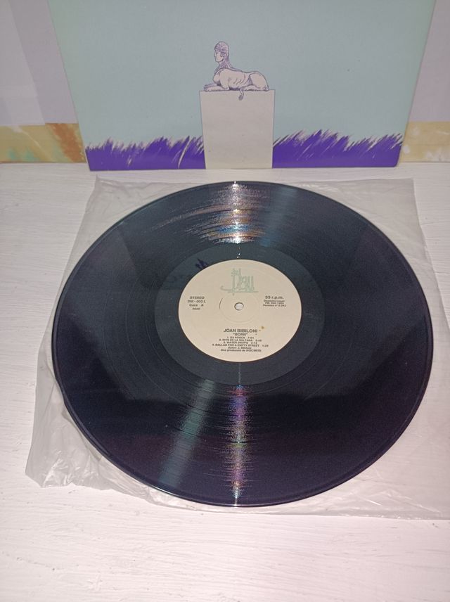 Vinilo-LP Joan Bibiloni Born Discmedi 1989 Rareza