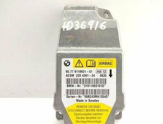 Centralita airbag 6577911893101 bmw serie 1036916