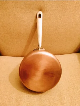 Cazo de cobre antiguo