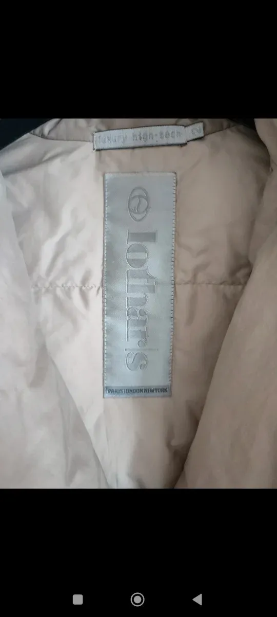 Piumino donna beige taglia S/M