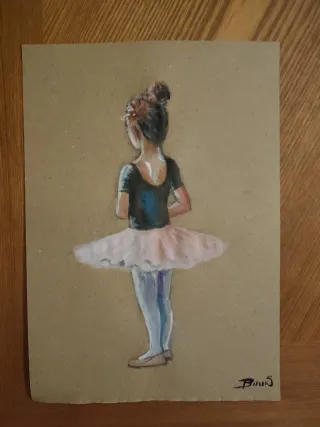 Pintura La Bailarina por BizaroS